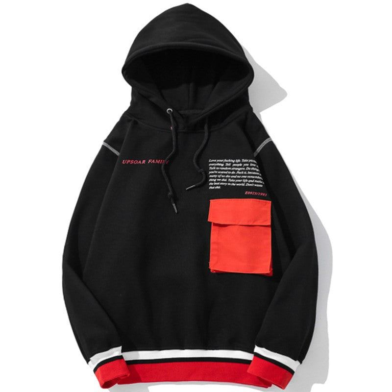 Fleece-Pullover-Streetwear-Letter-Print-Pocket-Casual-Hoodies-Sweatshirts-Winter-Color-Block-Striped-Hoodie-0