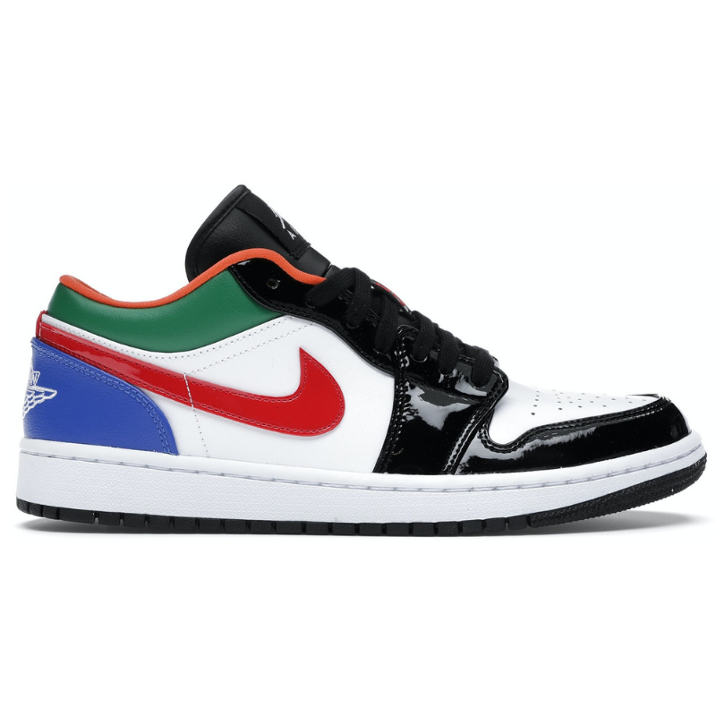 Air Jordan 1 Low Multi-Color Black Toe (W)n 1 LOW SE Womens Multi Color Black Toe 5