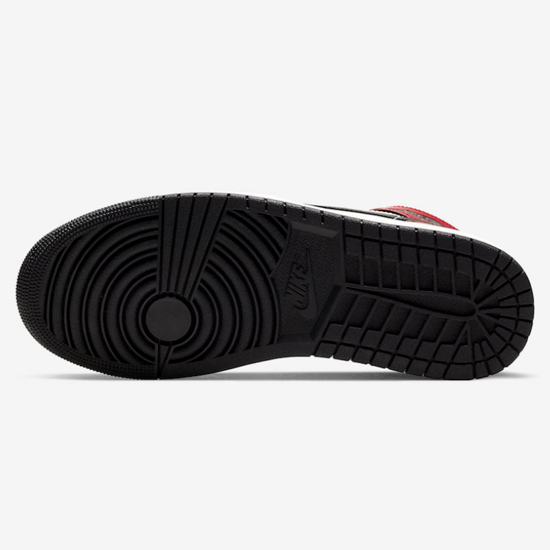 Air Jordan 1 Mid Chicago Toe buttom sole