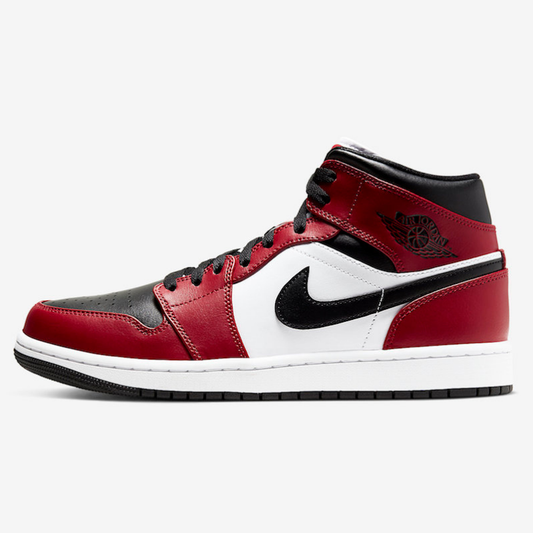 Air Jordan 1 Mid Chicago Toe