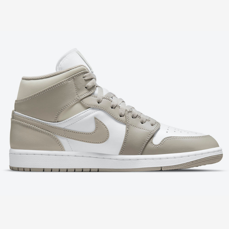 _Air Jordan 1 Mid College Grey - right side