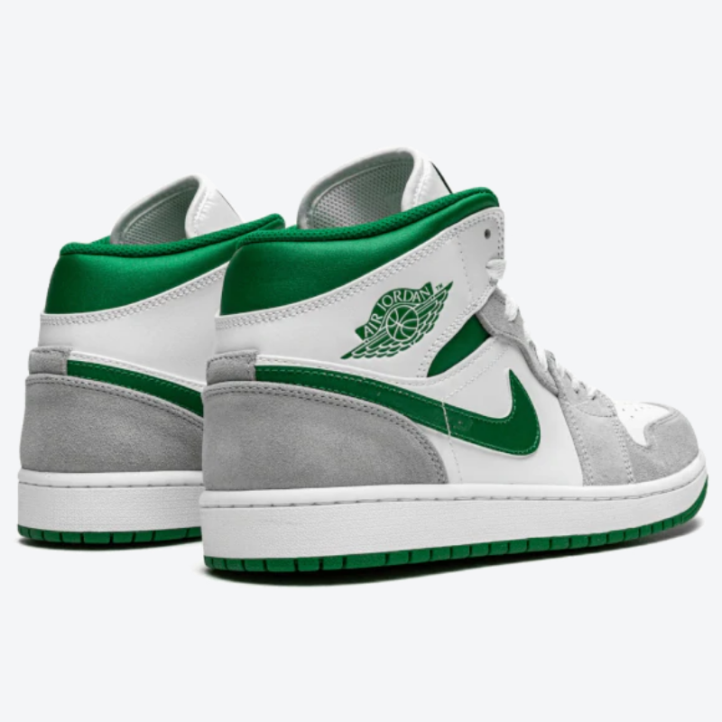 Air Jordan 1 Mid Grey Green (2)