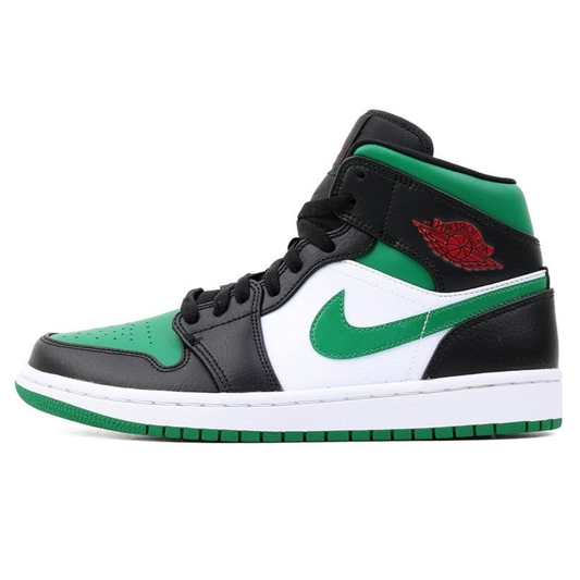 Nike Air Jordan 1 Mid Green Toe