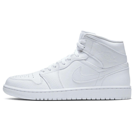Nike Air Jordan 1 Mid Triple White
