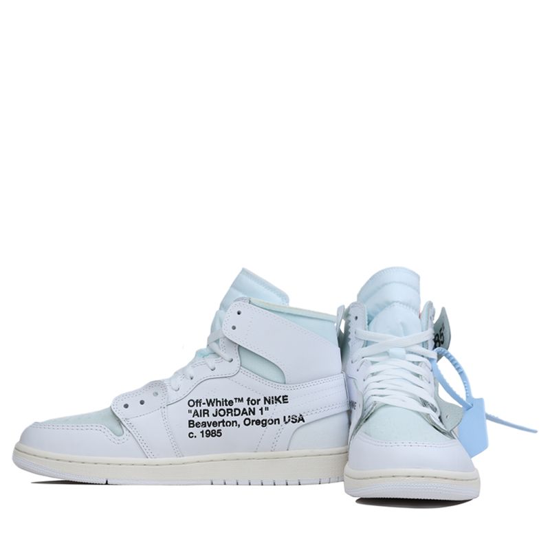 Nike Air Jordan 1 x Off White Chicago All White Color 3 AQ8296