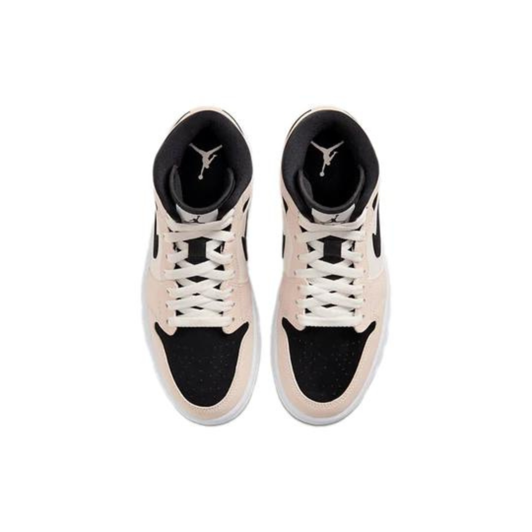 Nike WMNS Air Jordan 1 Mid “Barely Orange” Upper Look