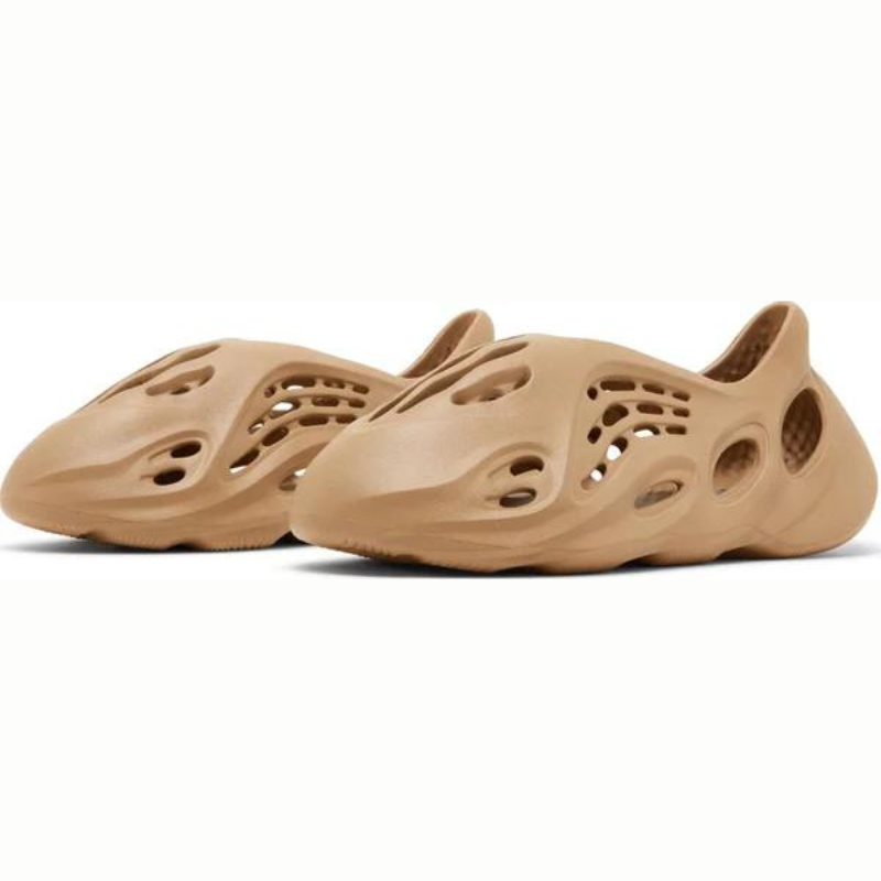 Pair of adidas Yeezy Foam Runner Clay Taupe GV6842