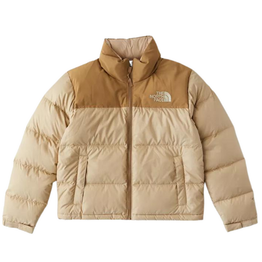 The North Face Eco Nuptse 700 Khaki Puffer