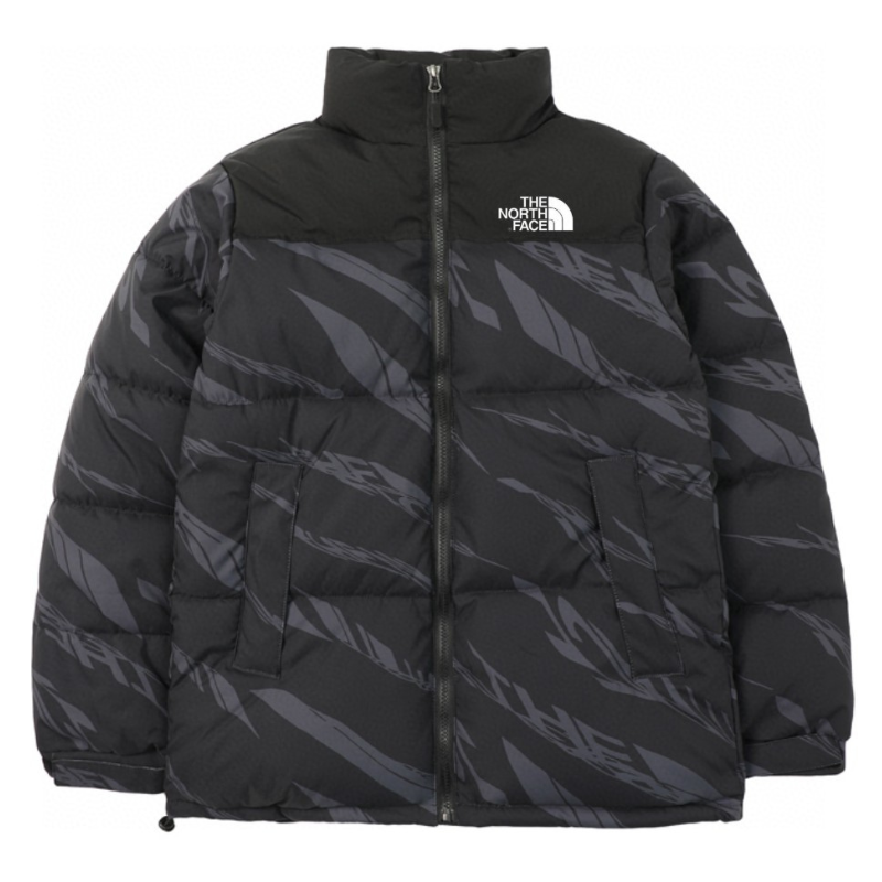 The North Face The North Face Dark Zebra Stripe Down Jacket