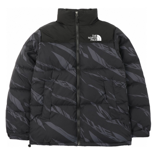 The North Face The North Face Dark Zebra Stripe Down Jacket