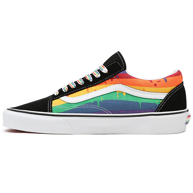 Vans Old Skool 'Rainbow Drip' Low Shoes - Primary