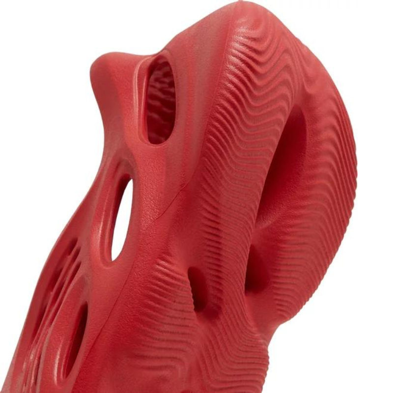 adidas Yeezy Foam Runner RNNR Vermillion Red - Silluethe View