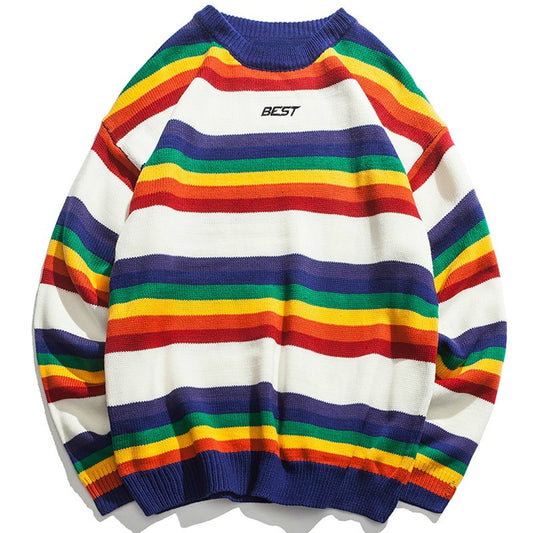 rainbow sweater